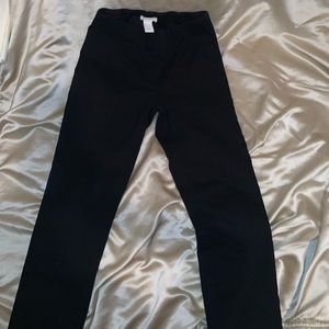 h&m black pants
